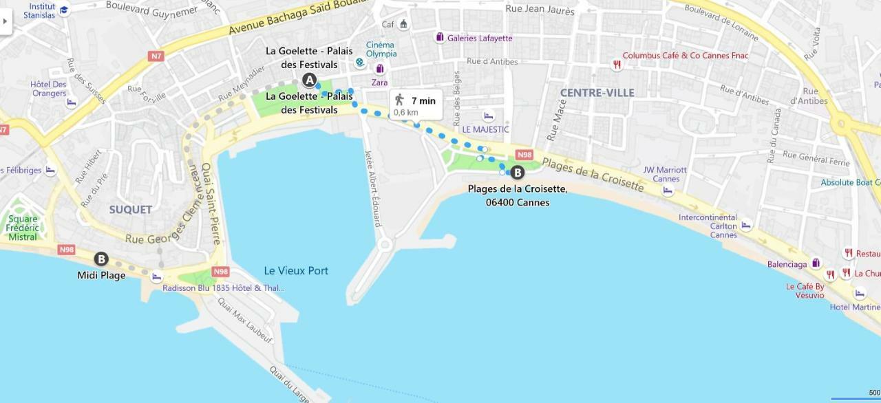 La Goelette - Palais Des Festivals Apartman Cannes Kültér fotó